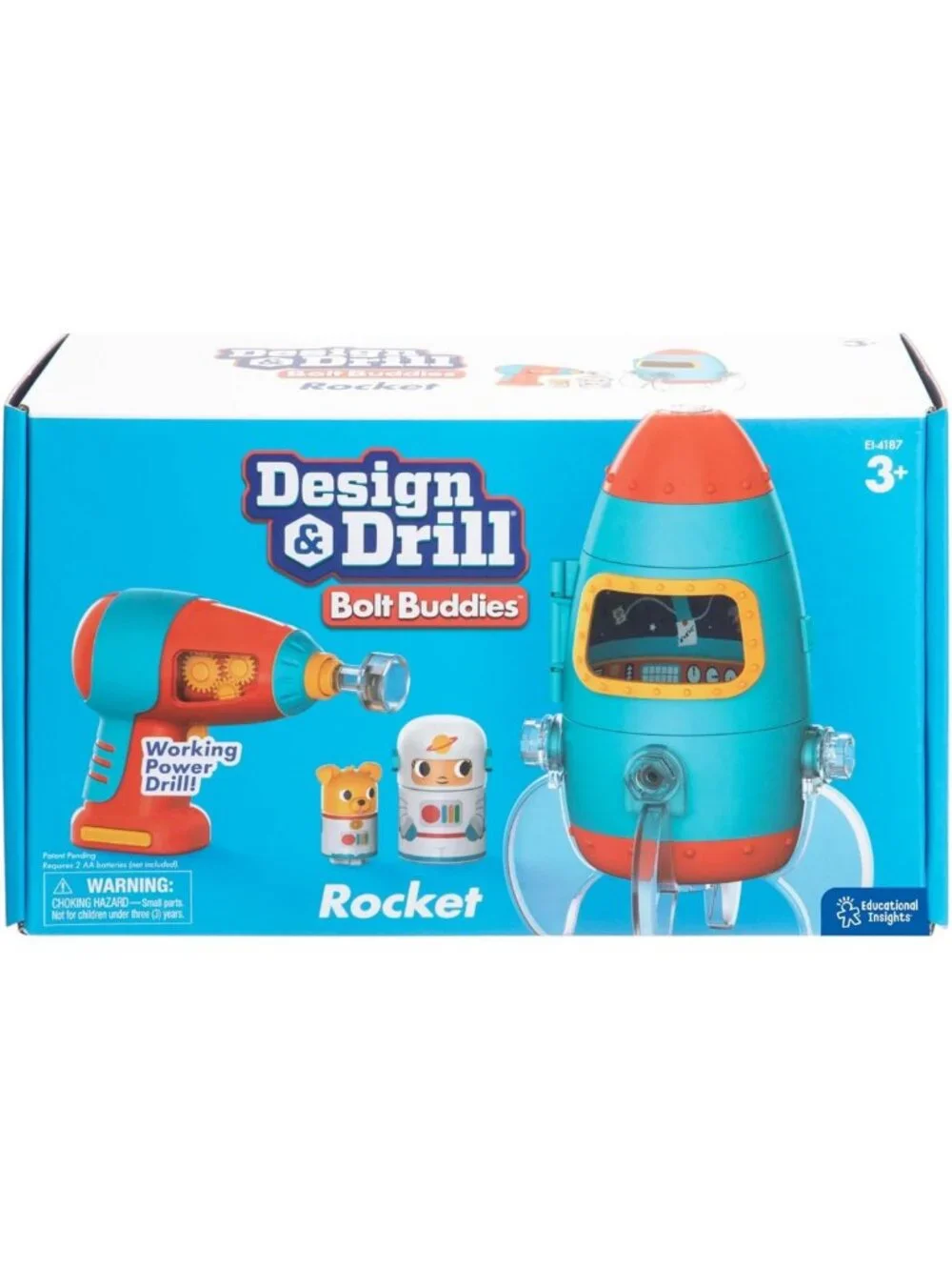 Take Apart Rocket Building Toy Set for Toddlers 3-5 | STEM Construction Kit